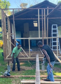 New classrooms and dormitories continue to be constructed at the Modawa campus.