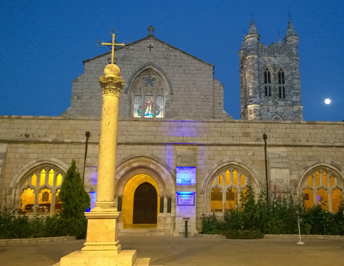 St George’s Cathedral, Jerusalem. © ABM.