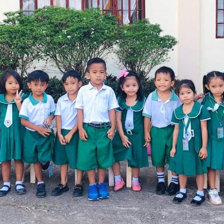 These children will benefit from the new classrooms. ©ECP. Used with permission.