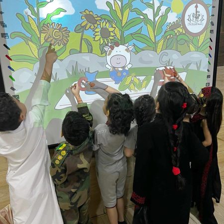 Children, including visually impaired children, attend Saviour Arab Evangelical School in Jordan. © Saviour School. Used with permission.