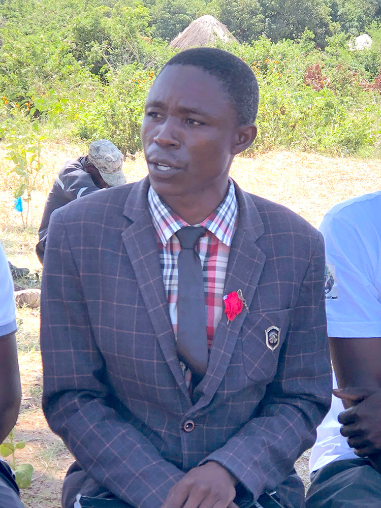 Stephen is Head Teacher at Kalwani Primary School in Eastern Province, Zambia. He is also on the Gender Committee. © Julianne Stewart/ABM.